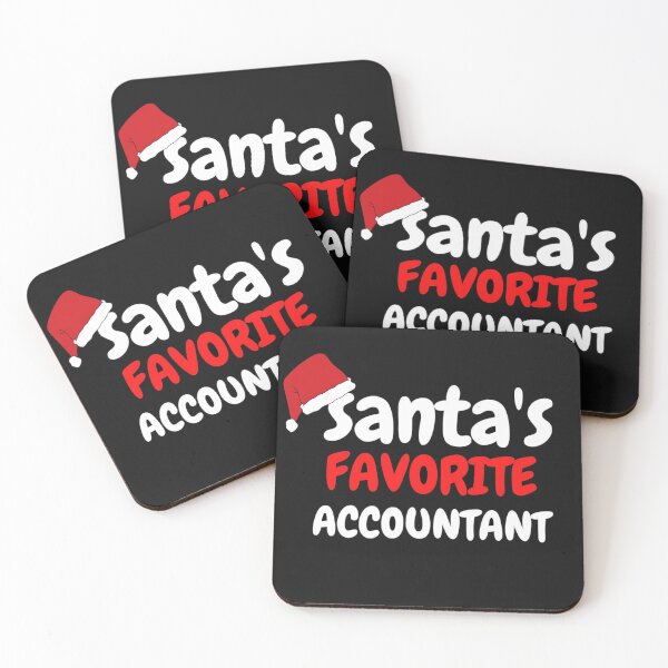 Item preview,  SANTA'S FAVORITE ACCOUNTANT Christmas gift for accountant for accountant santa Claus designed and sold by shivani21061993.