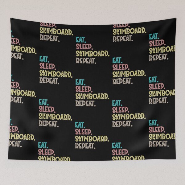 Item preview, Eat Sleep Skimboard Repeat designed and sold by Life Shop.