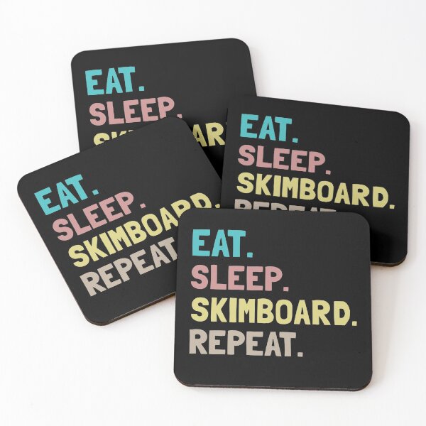 Item preview, Eat Sleep Skimboard Repeat designed and sold by Life Shop.