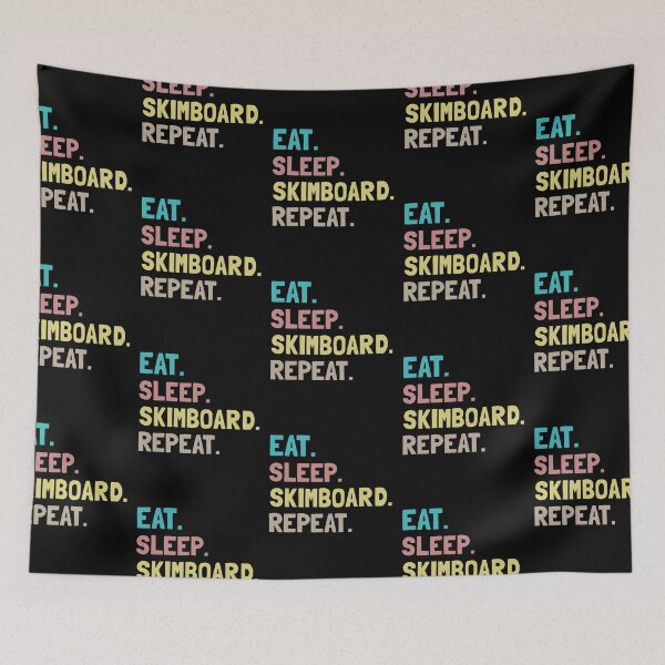 Item preview, Eat Sleep Skimboard Repeat designed and sold by Life Shop.