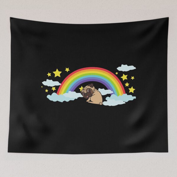 Item preview, Pug Rainbow Colorful designed and sold by Nuno Brito.