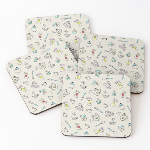 Item preview,   Funny Kitchen Seamless Patterns  designed and sold by labatchino10.