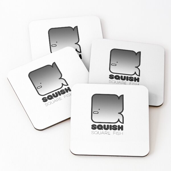 Item preview, Fun Fish Squish Square Fish designed and sold by Quooki.