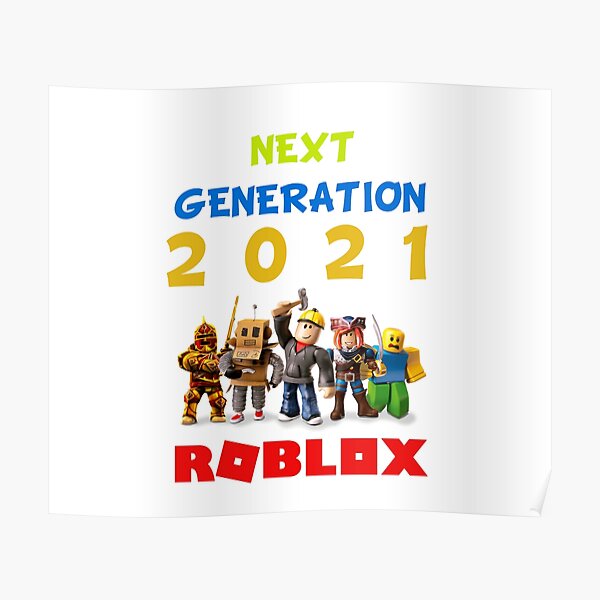 Roblox Next Generation Oof Poster By Nice Tees Redbubble - roblox next generation