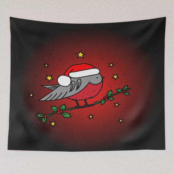 Item preview, Christmas Robin Illustration designed and sold by thersant.