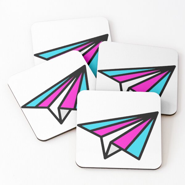 Item preview, Trans Pride Paper Aeroplane designed and sold by california-112.