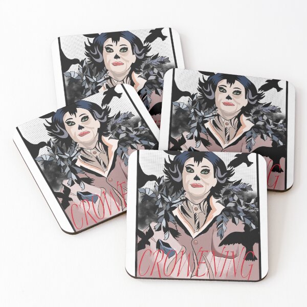 Item preview, Scary crow lady pop culture  designed and sold by lucky-fern.