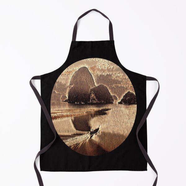 Item preview, Lonely fishing boat, Thailand designed and sold by MarcoSc11.