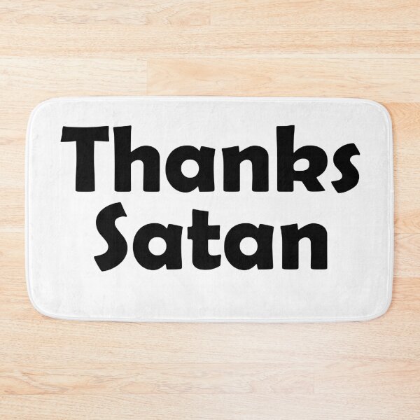 Artikelvorschau, Danke Satan entworfen und verkauft von GiftWorks.