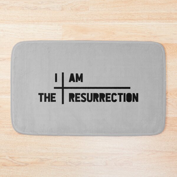 Item preview, i am the resurrection black designed and sold by perezzzoso.