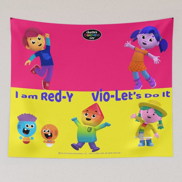 Item preview, I'M Red-y and Vio-Let's Do It designed and sold by PacificStreams.