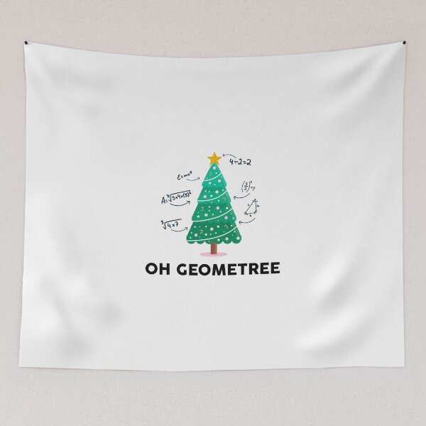 Item preview, Oh Geometree - Funny Christmas Geometry Lovers gift designed and sold by GoldenDov.