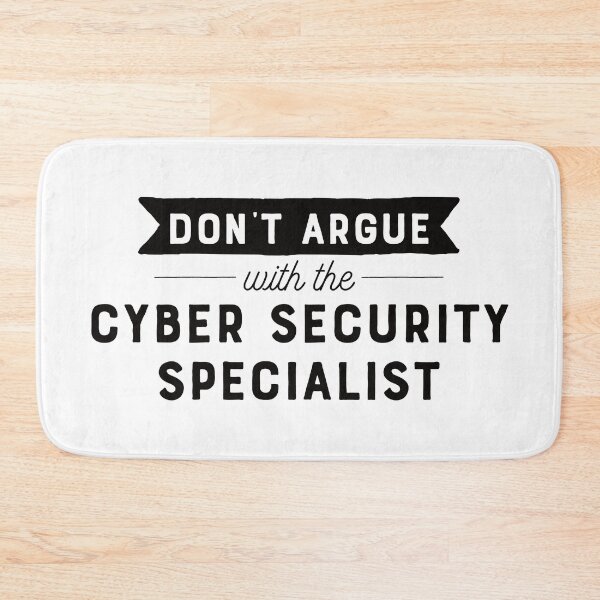 Item preview, Don't argue with the cyber security specialist designed and sold by teesaurus.