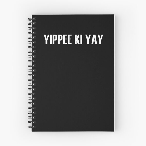 Item preview, Yippee ki yay (dark mode) designed and sold by Deegital18.