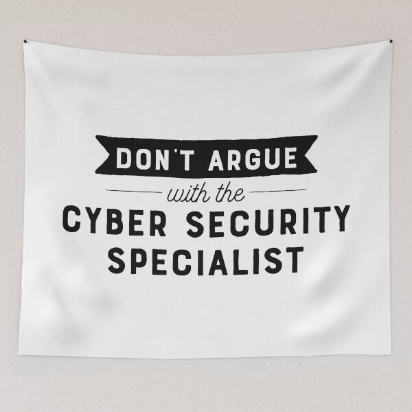 Item preview, Don't argue with the cyber security specialist designed and sold by teesaurus.