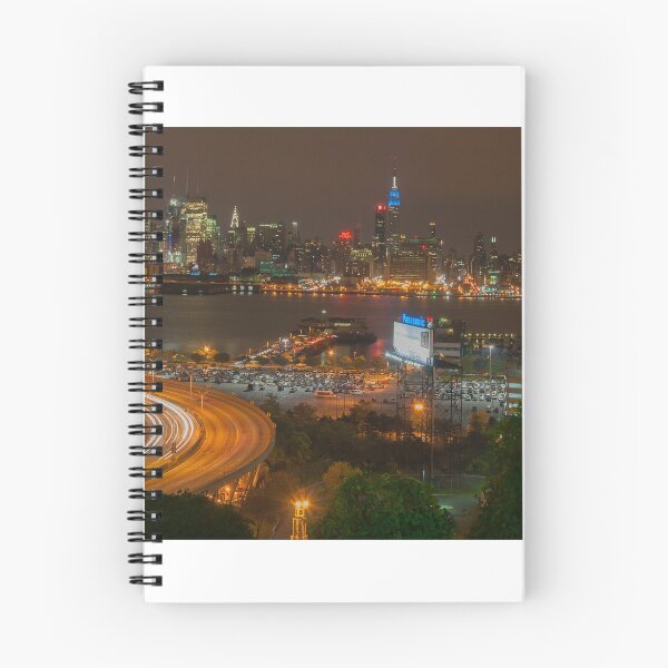 Item preview, New York City Skyline At Night Panoramic designed and sold by Nollaig Ó Mórdha  Up The Banner Photography.