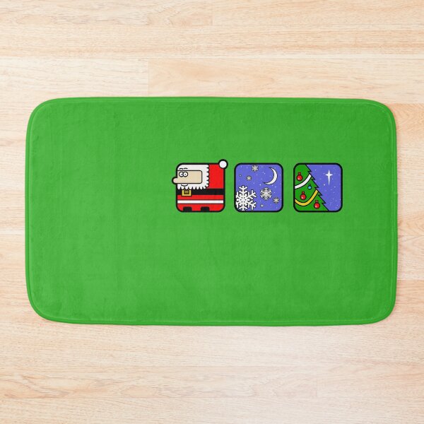 Item preview, Funny Graphic Christmas Santa, Snowflake and Tree For Kids Green designed and sold by Quooki.