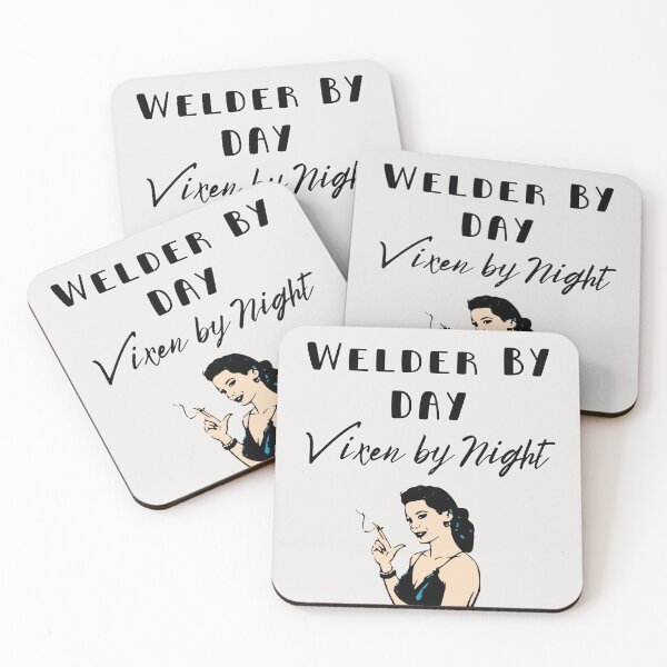 Item preview, Welder by day, Vixen by night designed and sold by Millenial Designs.