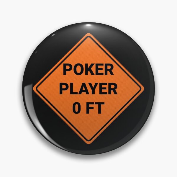 Item preview, Poker Player warning designed and sold by PokerDay.