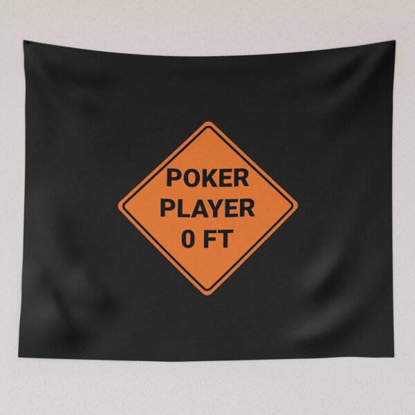 Item preview, Poker Player warning designed and sold by PokerDay.