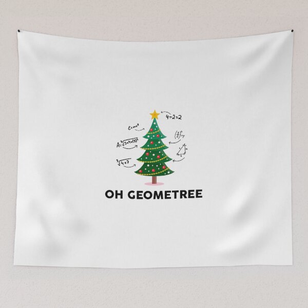 Item preview, Oh Geometree - Funny Christmas Geometry Lovers gift designed and sold by GoldenDov.