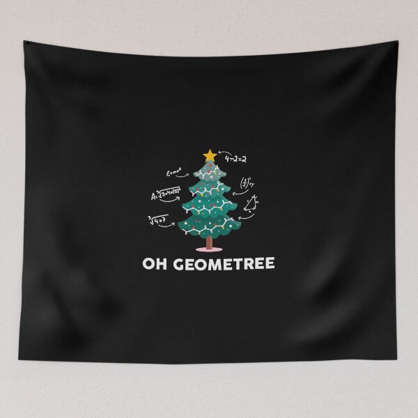 Item preview, Oh Geometree - Funny Christmas Geometry Lovers gift designed and sold by GoldenDov.
