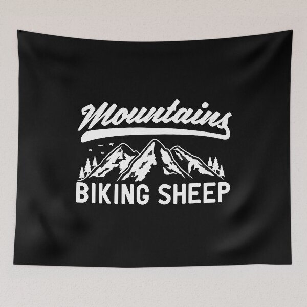 Item preview, Mountain biking Sheep designed and sold by StoreDay.
