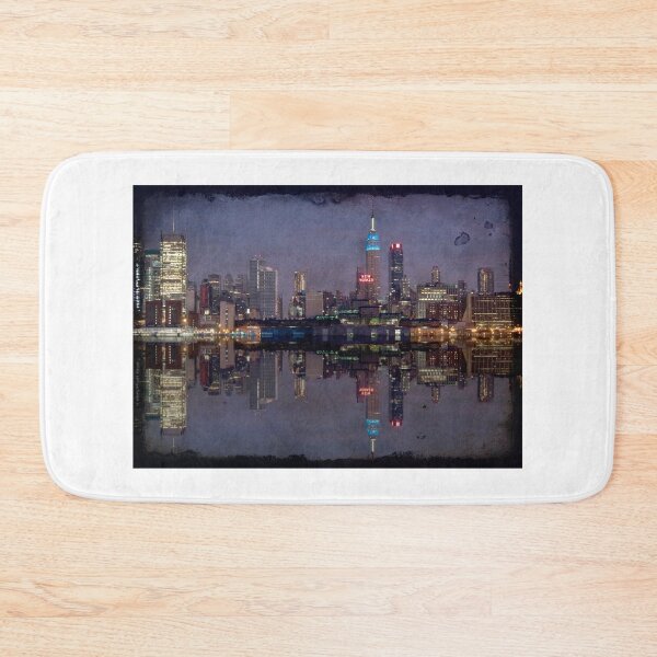 Item preview, New York Cityscape at Night designed and sold by Nollaig Ó Mórdha  Up The Banner Photography.