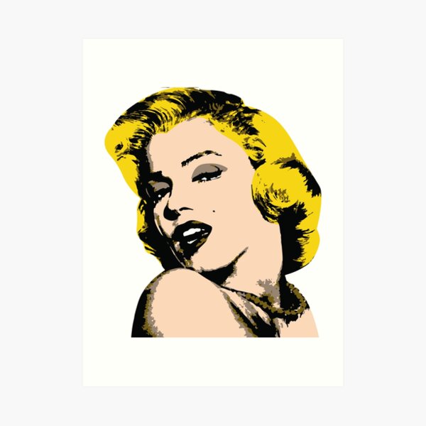 Marylin Monroe Art Print