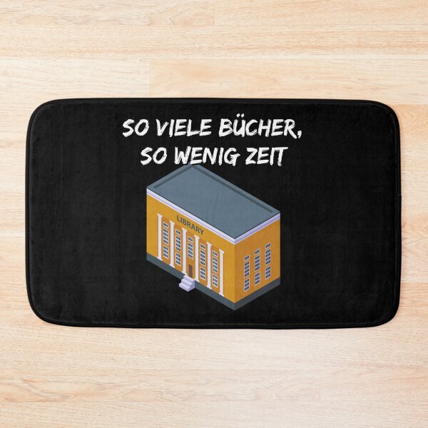 Artikelvorschau, Buchwurm So viele Bücher so wenig Zeit Bibliothek entworfen und verkauft von Two Left Hands Design.