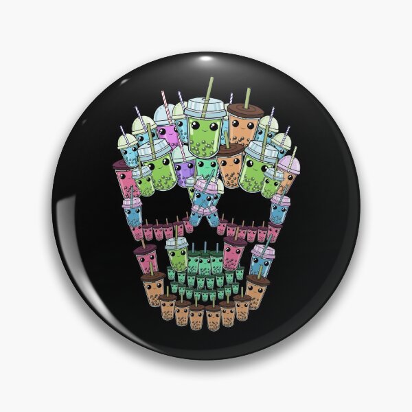 Item preview, Bubble Tea Skull Shirt Men Boba Tea Gift Women Bubble Tea designed and sold by DSWShirts.