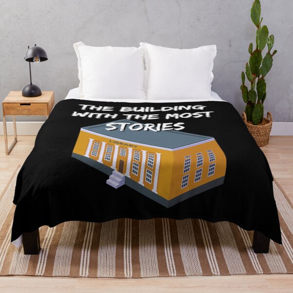 Item preview, Library The Building With The Most Stories designed and sold by Two Left Hands Design.