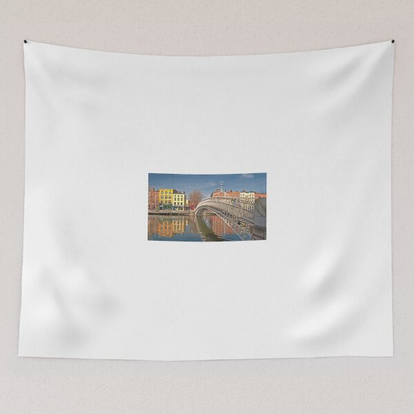 Item preview, Dublin City Landmark, Ha'penny Bridge, Ireland designed and sold by Nollaig Ó Mórdha  Up The Banner Photography.