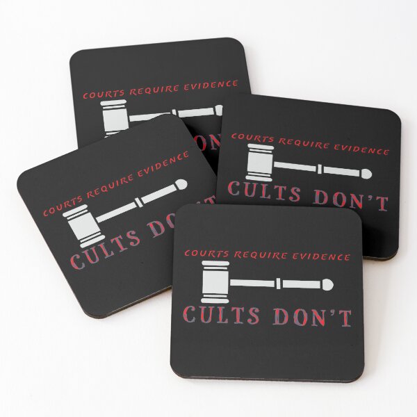 Item preview, Courts require evidence cults dont designed and sold by AllLeftSides42.