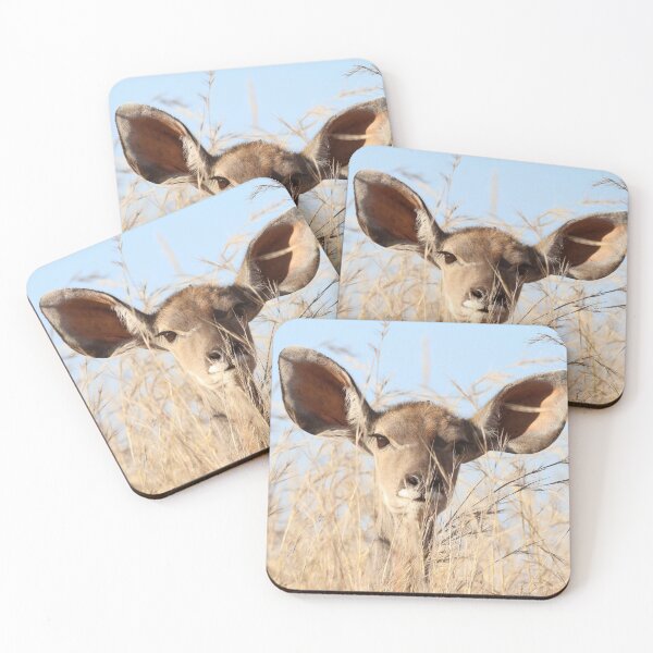 Item preview, deer morning sunrise fields designed and sold by Delicarte.