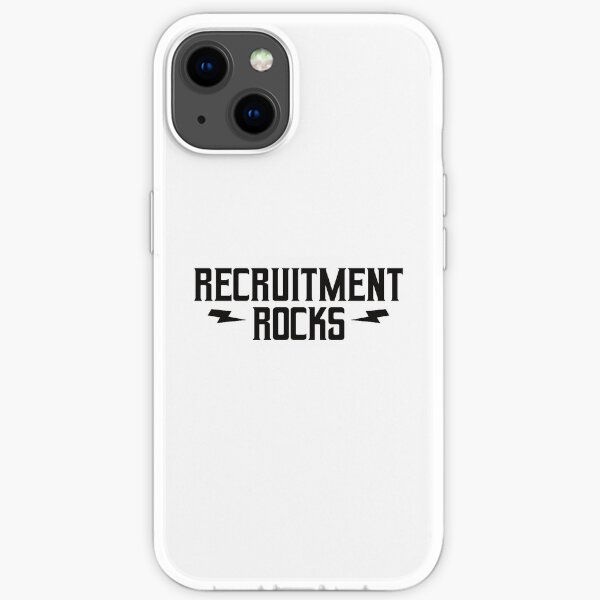 Recruitment Rocks iPhone Soft Case