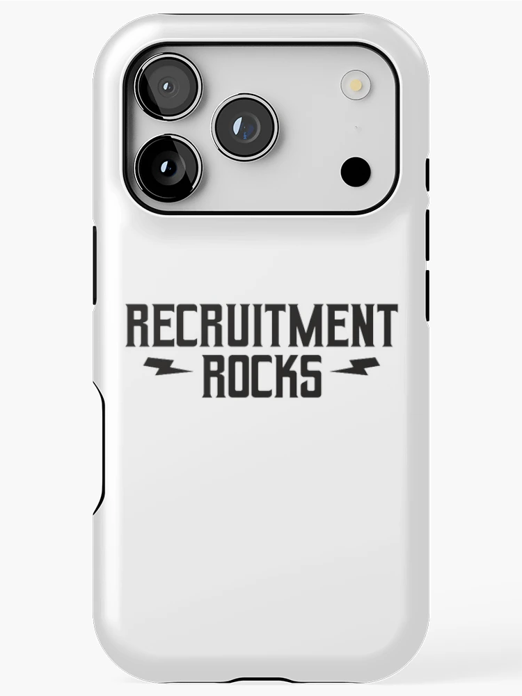 Thumbnail 1 of 4, iPhone Case, Recruitment Rocks designed and sold by teesaurus.