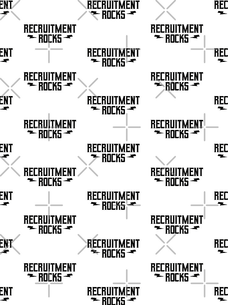 Thumbnail 3 of 3, Scarf, Recruitment Rocks designed and sold by teesaurus.
