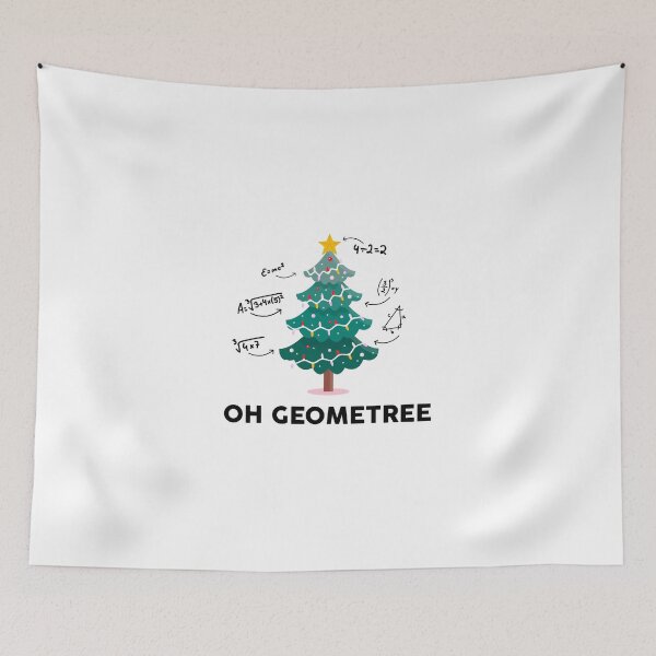 Item preview, Oh Geometree - Funny Christmas Geometry Lovers gift designed and sold by GoldenDov.