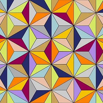 Artwork thumbnail, Triangle Pattern by muffinstandd