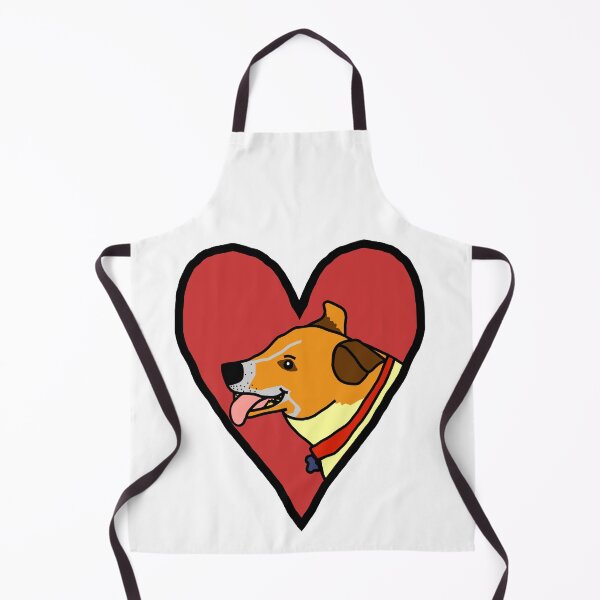 Item preview, My Valentine Toby Dog designed and sold by ellenhenry.
