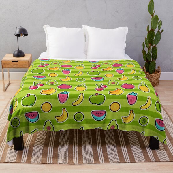Item preview, Cute Fruits Seamless Patterns designed and sold by labatchino10.