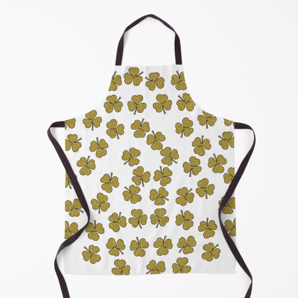 Item preview, Shamrocks Pattern Gold designed and sold by ellenhenry.