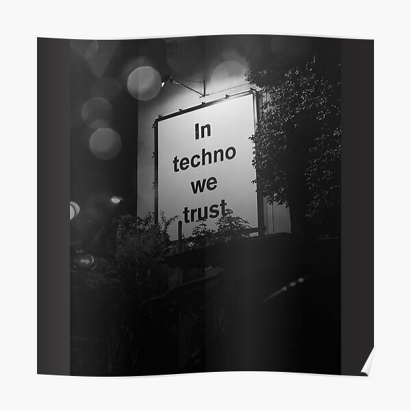 Techno Poster