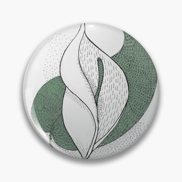 Item preview, Leaf and Lily (with color) designed and sold by MarjorieB.