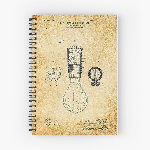 Item preview, Vintage Light Bulb Patent designed and sold by JoolyA.