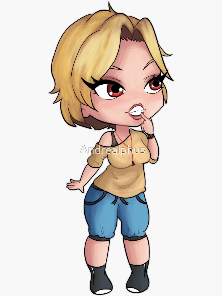 Chibi Alexis From Love And Sex Sticker For Sale By Andrealphus Redbubble