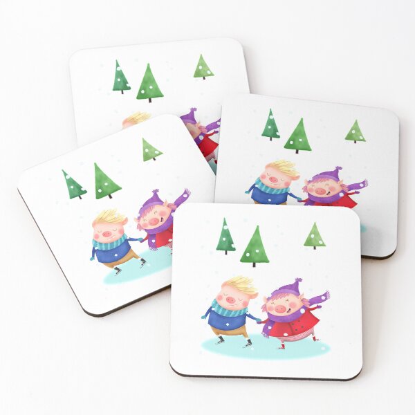 Item preview, Pigs holidays - Christmas - D21 designed and sold by MVG designs.