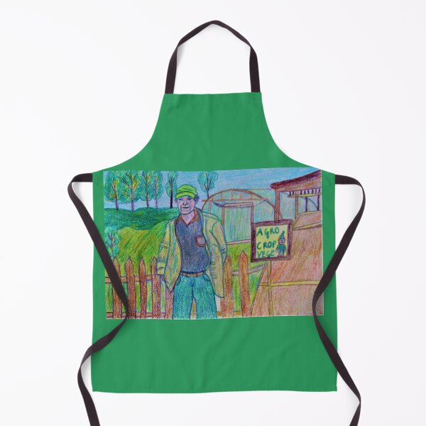 Item preview, Old Farmer, agriculture designed and sold by MartaTerkiewicz.