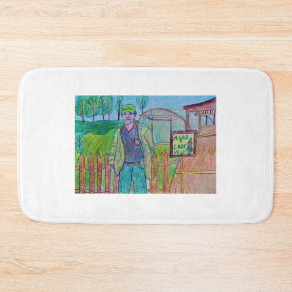 Item preview, Old Farmer, agriculture designed and sold by MartaTerkiewicz.